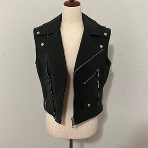 Michael Kors leather vest